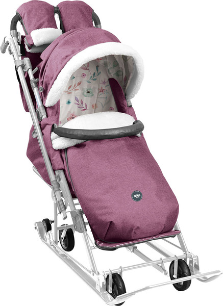 Санки-коляска Ника Детям 7-8К / НД7-8К/10 - фото