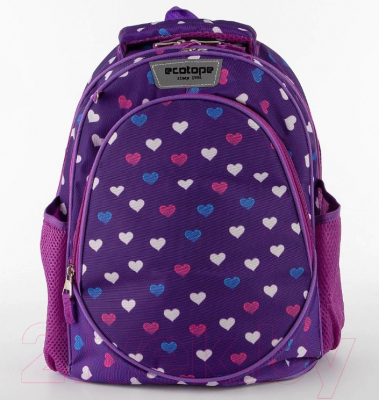 Детский рюкзак Ecotope +пенал / 380-2020-PCL (фиолетовый)