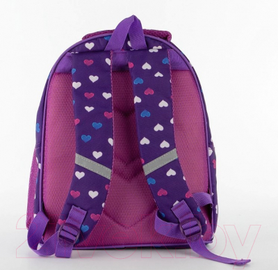 Детский рюкзак Ecotope +пенал / 380-2020-PCL (фиолетовый)