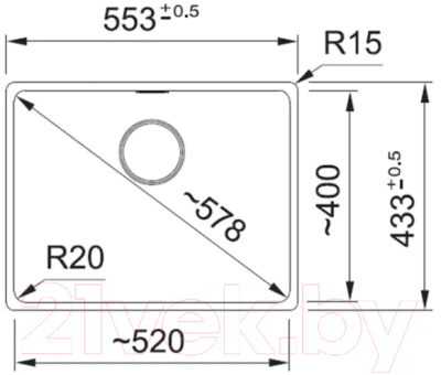 Мойка кухонная Franke MRG 110-52