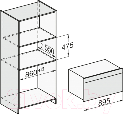 Электрический духовой шкаф Miele H 7890 BP EDST/CLST