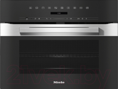Электрический духовой шкаф Miele H 7240 BM EDST/CLST - фото