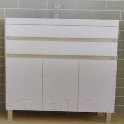 Тумба под умывальник Style Line Берген 100 1 ящик