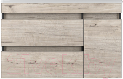 Тумба под умывальник Style Line Берлин 90 2 ящика/створка (подвесная) - фото