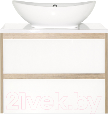 Тумба под умывальник Style Line Монако МДФ 70 (подвесная, со столешницей)