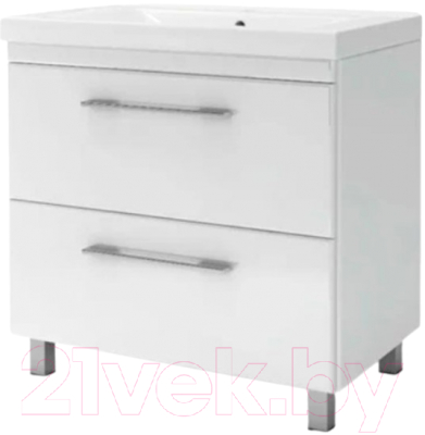 Тумба под умывальник Style Line Неаполь 90 (напольная) - фото