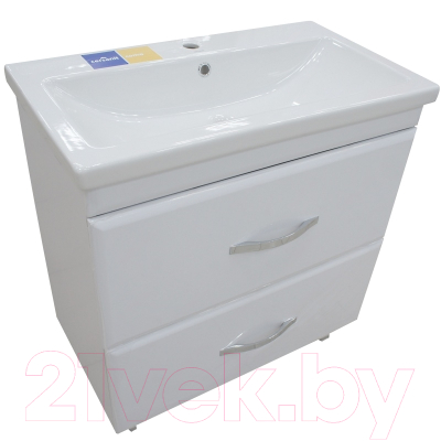 Тумба под умывальник Style Line Неаполь 105 (напольная) - фото