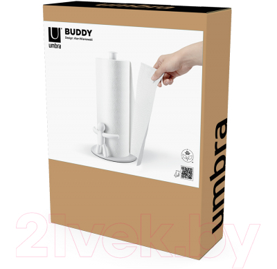 Держатель бумажных полотенец Umbra Buddy 1019271-660 (белый)