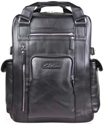 Рюкзак Carlo Gattini Premium Corruda / 3092-51 (черный)