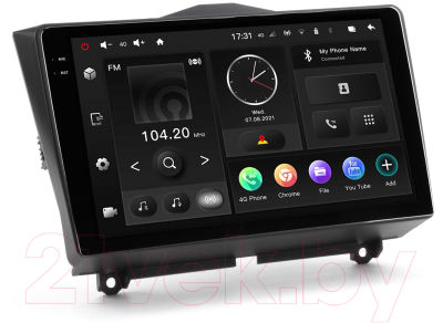 Бездисковая автомагнитола Incar TMX2-6302-4