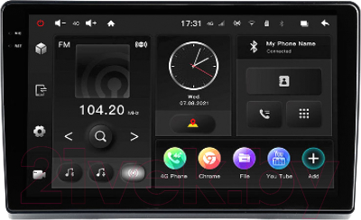 Бездисковая автомагнитола Incar TMX2-6115-3 - фото