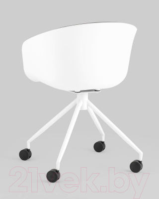 Кресло офисное Stool Group Libra / SL-7040ZB (рогожка серый)