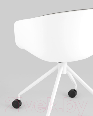 Кресло офисное Stool Group Libra / SL-7040ZB (рогожка серый)