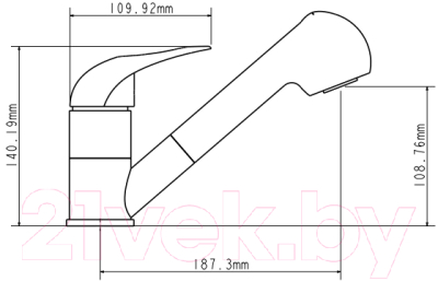 Смеситель Ekko E60002
