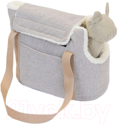 Сумка для животных ZooM Warm №1 / 9081беж