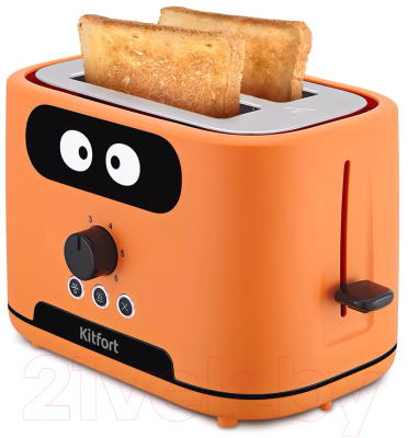 Тостер Kitfort KT-4093-2 (оранжевый) - фото