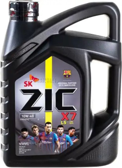 Моторное масло ZIC X7 LS 10W40 / 162620 - фото