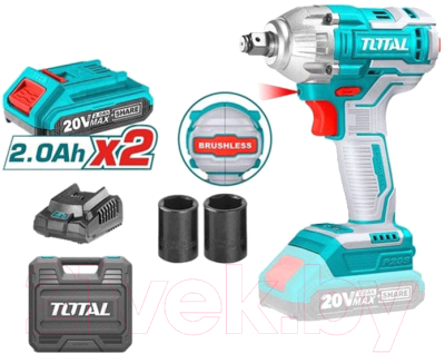 Аккумуляторный гайковерт TOTAL TIWLI2038 - фото