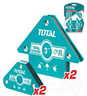 Набор магнитных фиксаторов TOTAL TAMWH4062