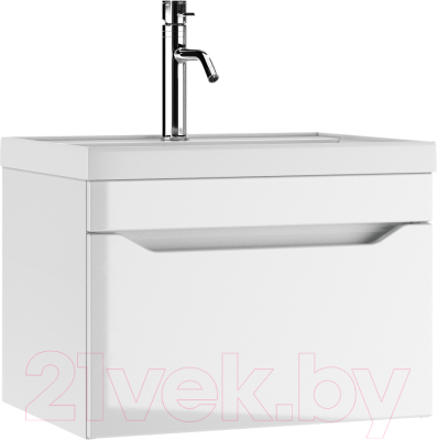 Тумба под умывальник Айсберг Bazis 60 Ева В1 DA5901T - фото