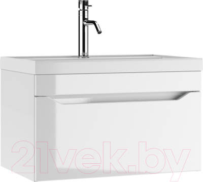 Тумба под умывальник Айсберг Bazis 70 Ева В1 DA5902T - фото