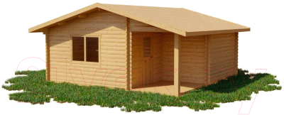 Дачный дом ДомБелКом ДС-1 6.0x6.0