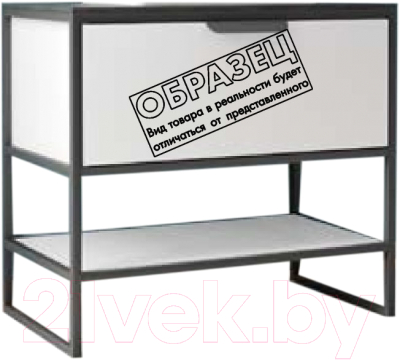 Тумба под умывальник Style Line Лофт 3.1 80 (напольная) - фото