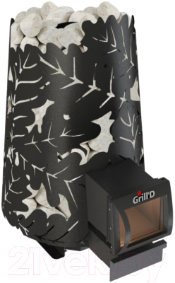 Печь-каменка Grill'D Dubravo 180 Long - фото