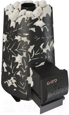 Печь-каменка Grill'D Dubravo mini Long - фото