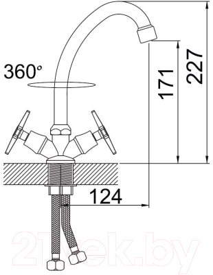 Смеситель Potato P4969