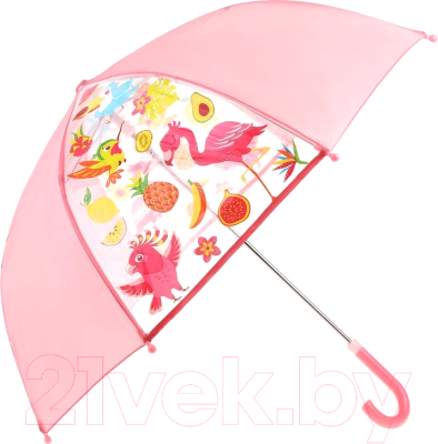 Зонт-трость Mary Poppins Тропики / 53763 - фото