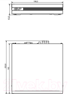 Видеорегистратор наблюдения Dahua EZ-XVR1B04-I