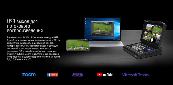 Панель управления системой ВКС Avmatrix PVS0613U / 29652