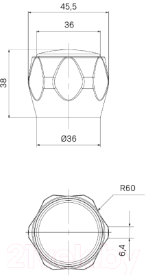 Комплект маховиков для смесителя IDDIS Optima Home 991RN241SM