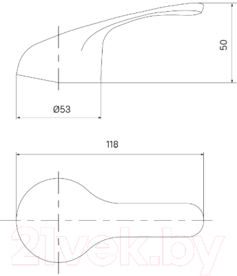 Ручка для смесителя IDDIS Optima Home 99440C01SM
