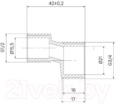 Крепление для смесителя IDDIS Optima Home 982BR042SM