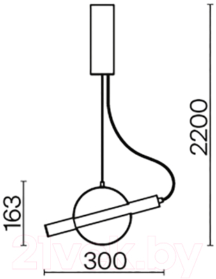 Потолочный светильник Maytoni Enigma MOD150PL-L5BS3K