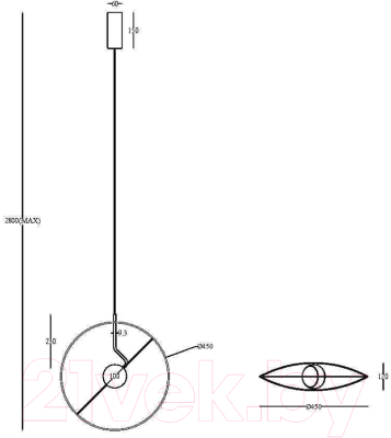 Потолочный светильник Maytoni Reflex MOD154PL-L6W3K