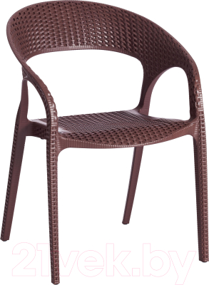 Стул садовый Tetchair Tinto (коричневый) - фото