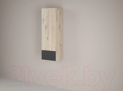 Шкаф-полупенал для ванной Style Line Стокгольм ВЛДСП 36 1 ящик (подвесной)
