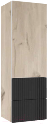 Шкаф-полупенал для ванной Style Line Стокгольм ВЛДСП 36 2 ящика (подвесной) - фото