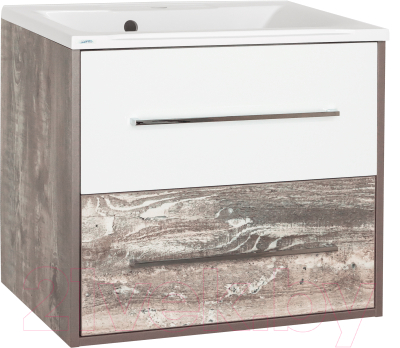 Тумба под умывальник Style Line Экзотик 65 2 ящика (подвесная) - фото