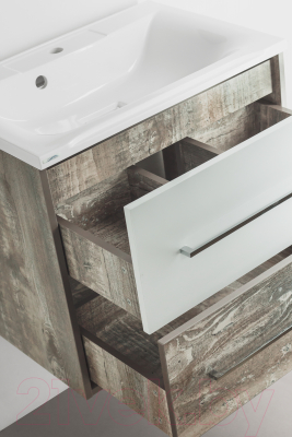 Тумба под умывальник Style Line Экзотик 65 2 ящика (подвесная)