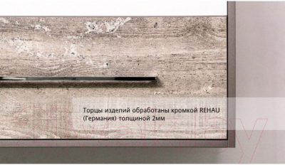 Тумба под умывальник Style Line Экзотик 100 2 ящика (подвесная)