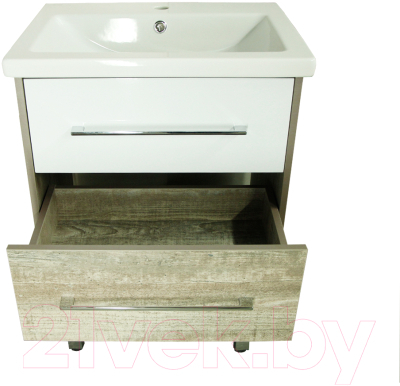 Тумба под умывальник Style Line Экзотик 60 3 ящика (напольная)