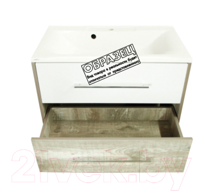 Тумба под умывальник Style Line Экзотик 100 3 ящика (напольная)