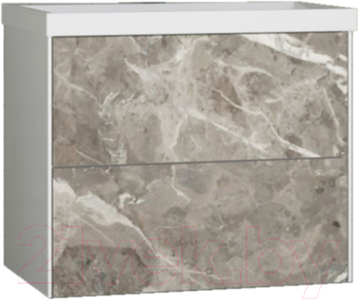 Тумба под умывальник Style Line Палермо 60 2 ящика - фото