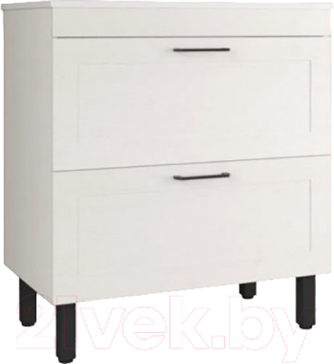 Тумба под умывальник Style Line Осло 90 2 ящика (напольная) - фото