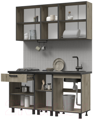 Кухонный гарнитур Стендмебель Эдинбург 1.6