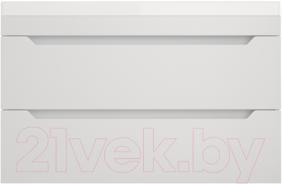 Тумба под умывальник Style Line Остин 90 2 ящика (подвесная, белый) - фото